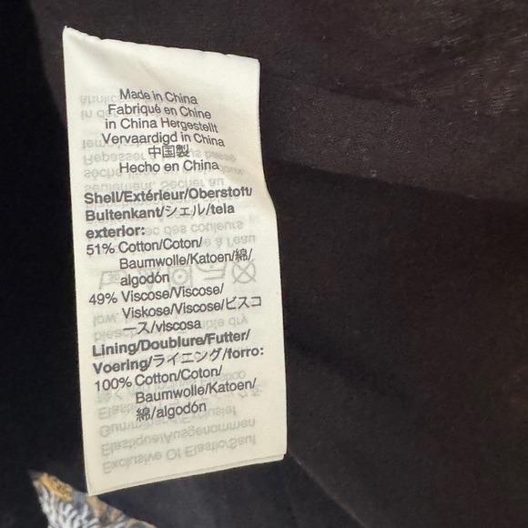 Madewell Floral Dress Size 6 Open Back Smocked Waist - Picture 7 of 11